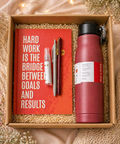Goal Getter Red Hamper | Motivational Study & Work Gift Box