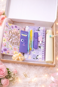Dreamy Violet Aesthetic Gift Hamper | Cute Stationery & Self-Care Gift Box