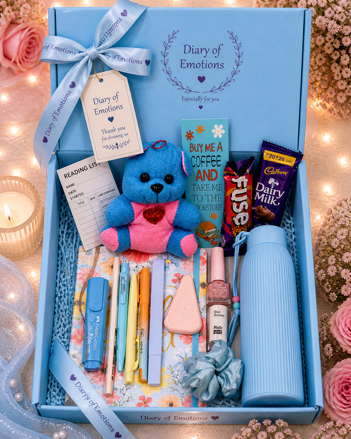 Diary of Emotions - Premium Gift Hamper (Blue Edition)