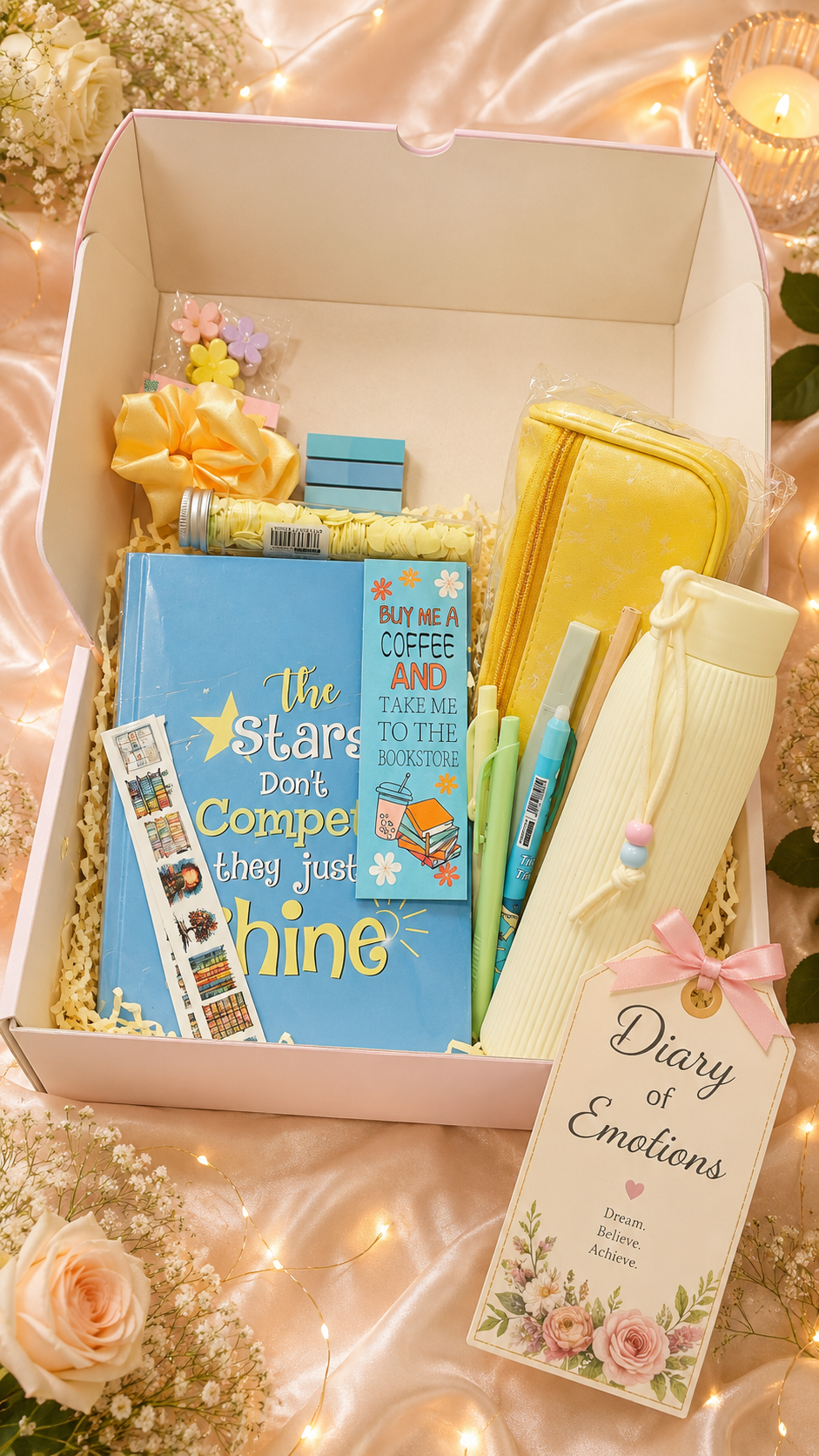 Diary of Emotions - Aesthetic Study & Self-Care Hamper
