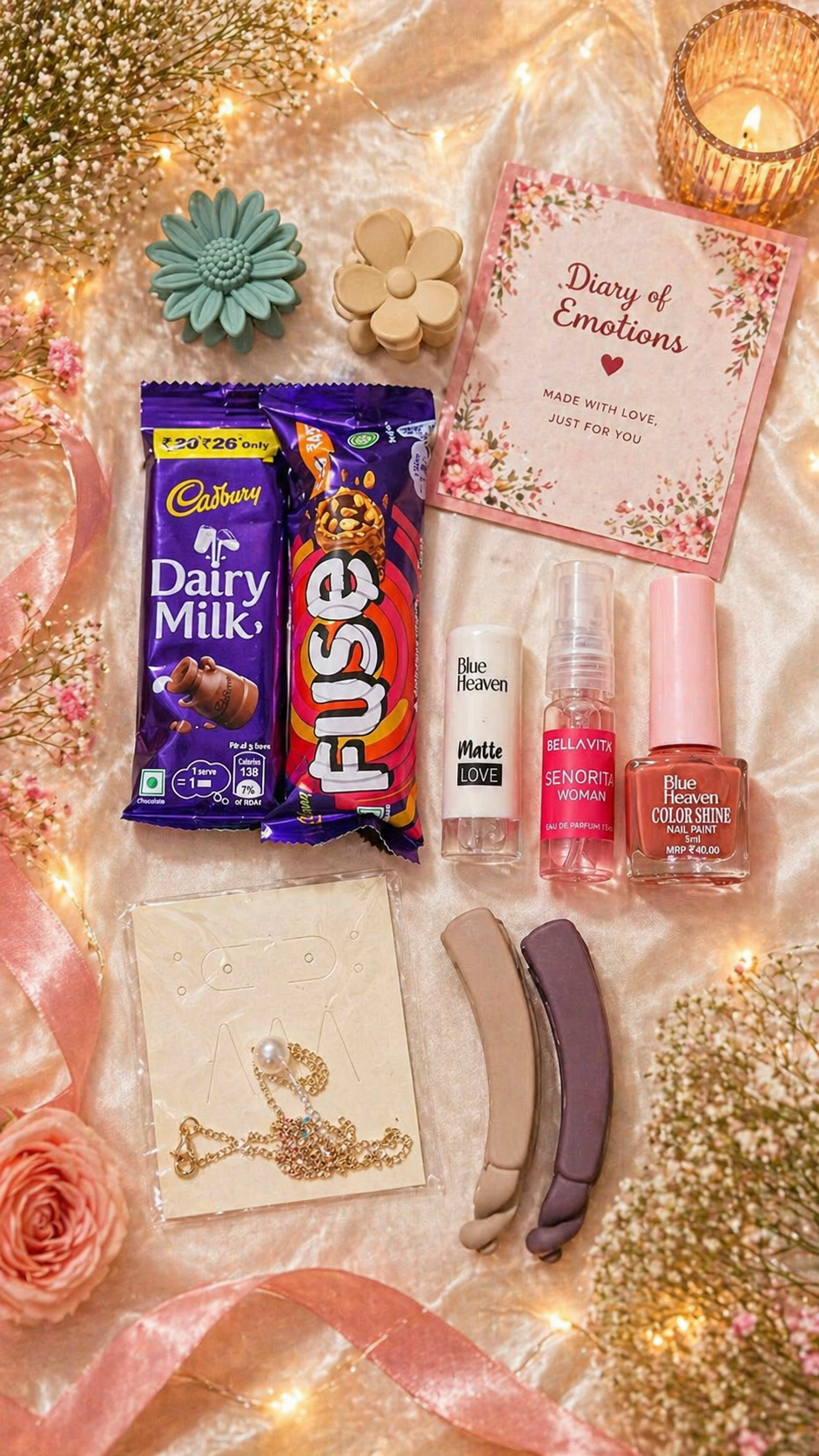 Self Care Gift Hamper for Her | Beauty & Accessories Combo